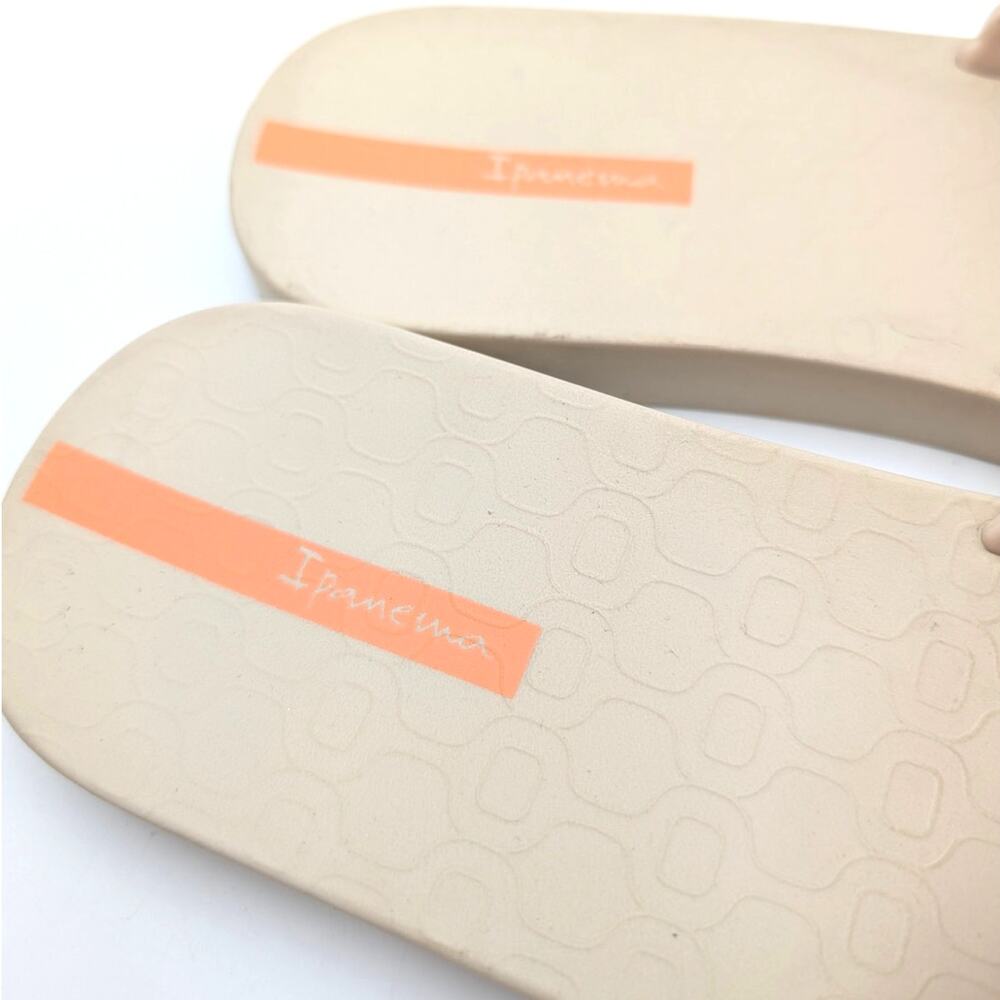 Ipanema Street II Crisscross Strap Slide Sandal Women's Beige Size US9 EU40 - Picture 13 of 13
